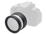 easyCover Lens Rim silikonowe osłony na obiektyw 77 mm czarne