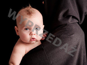 Płaszcz fotograficzny czarny – Baby posing coat
