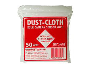 Dust-Aid Ściereczki do czyszczenia matryc i obiektywów 10 x 10 cm