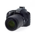 EasyCover silikonowa osłona na body aparatu Nikon D3300 w kolorze czarnym