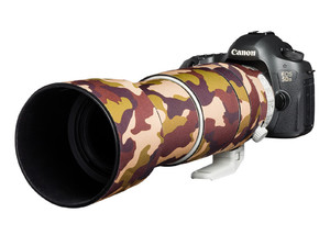 easyCover Lens Oak Canon EF 100-400/4.5-5.6L IS II USM brown camouflage
