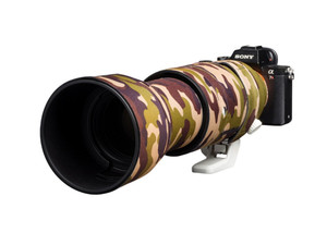 easyCover Lens Oak Sony FE 100-400 brown camouflage