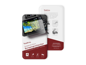easyCover osłona ze szkła hartowanego na wyświetlacz Canon R, Panasonic GH5/GH5s
