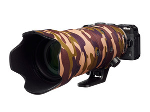 easyCover Lens Oak Nikon Z 70-200mm f/2.8 VR S brown camouflage