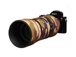 easyCover Lens Oak Sigma 100-400mm f 5-6.3 Contemporary DG DN OS do Sony FE, Panasonic L-mount, brown camoflage