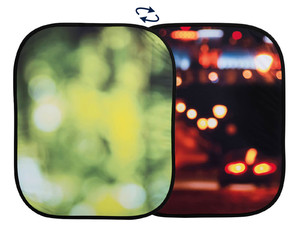 Tło fotograficzne Out Of Focus 1.2 x 1.5 m Summer Foilage / City Lights