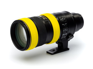 easyCover Lens Ring silikonowe osłony na obiektyw  - żółte