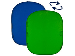 Tło składane dwustronne Lastolite Chromakey 1.5 x 1.8 m Blue / Green