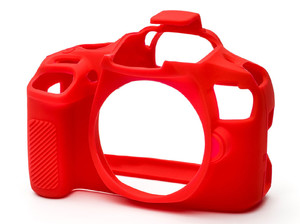 easyCover silikonowa osłona na body Canon EOS 4000D i T100 - czerwona