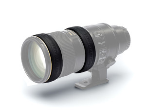 easyCover Lens Ring silikonowe osłony na obiektyw czarne