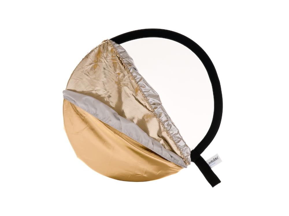 Blenda Lastolite Bottletops 5:1 50 cm koszulki Gold / White i Sunfire / Silver