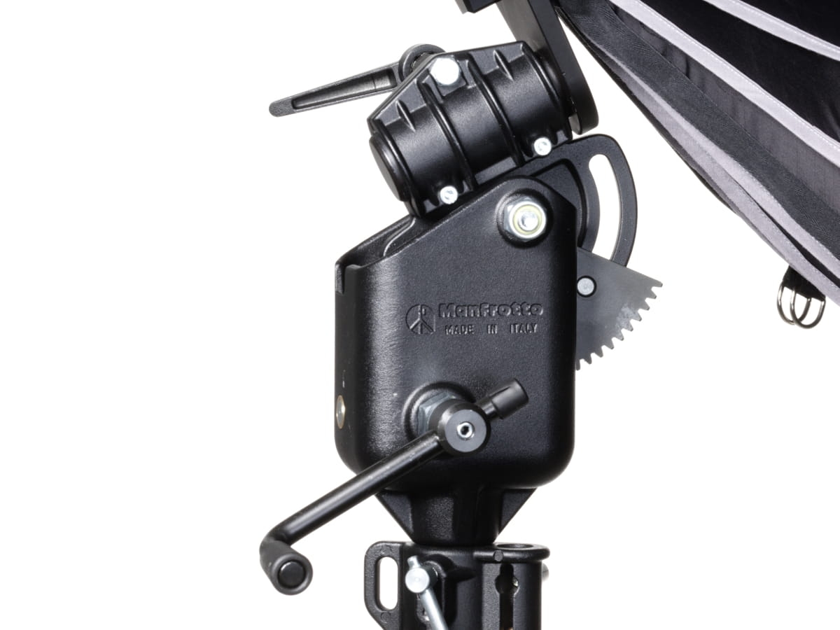 Mocowanie statywowe z przekładnią zębatą do reflektorów Para