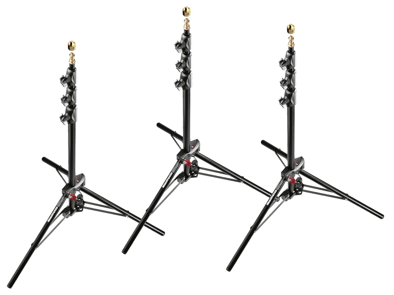 Zestaw 3 statywów oświetleniowych Manfrotto Compact 1051BAC