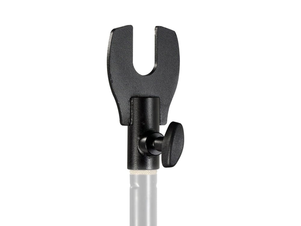 Uchwyty Manfrotto 081 do rolek napędowych z łańcuchem do teł fotograficznych (expanów)