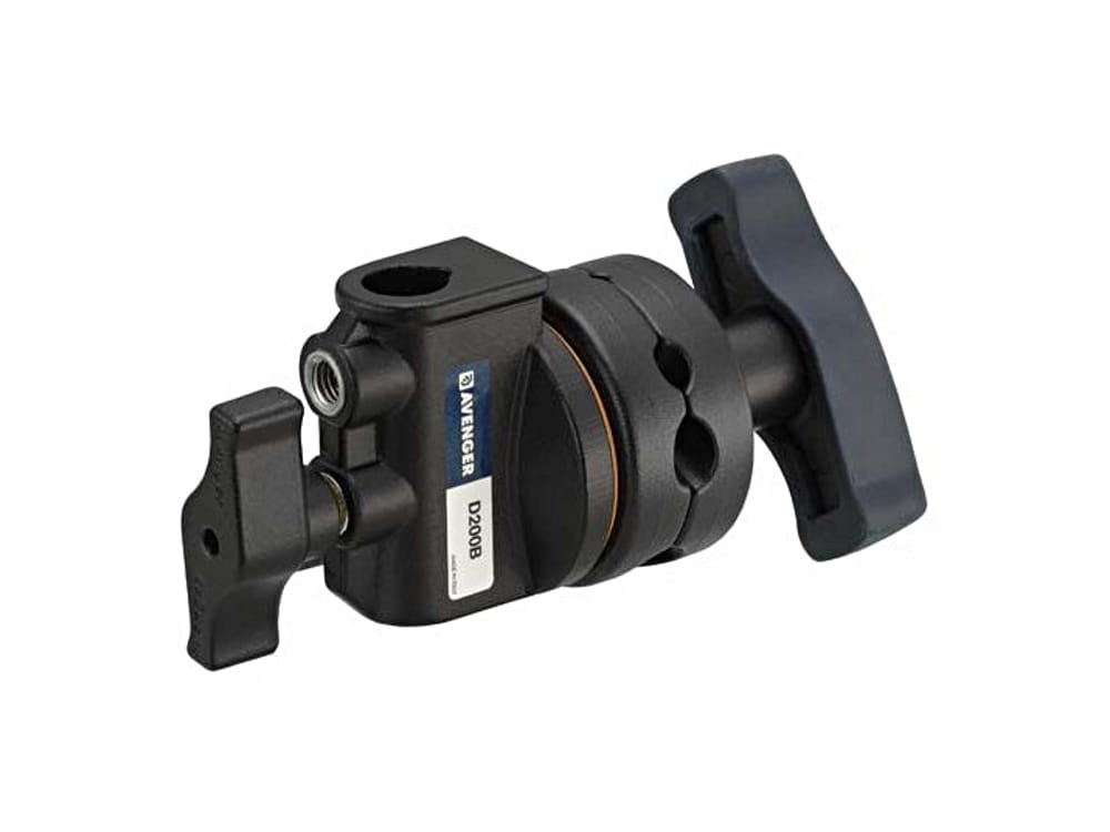 Głowica gripowa D200B czarna (2 1/2 cala)