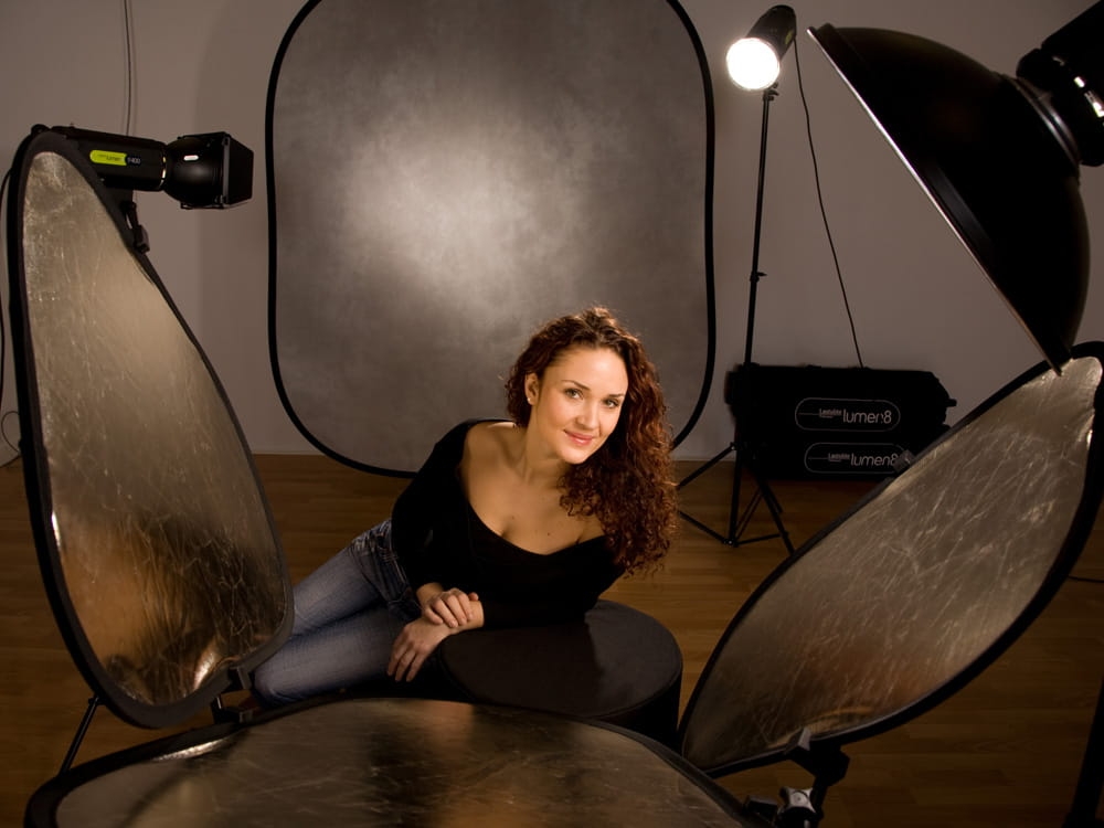 Zestaw 3 blend Lastolite gold/white do uchwytu Triflector MkII