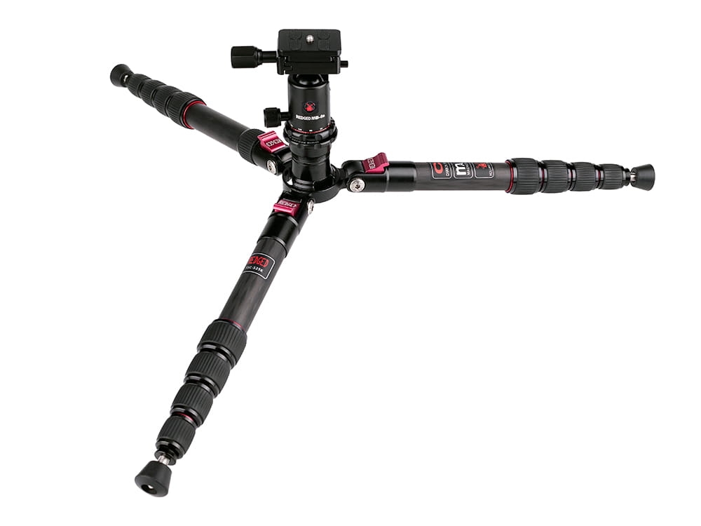 Statyw fotograficzny karbonowy Redged TSC-525K (zestaw z głowicą RNB-0n)