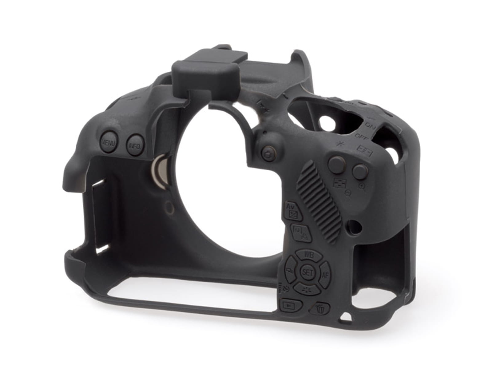 easyCover silikonowa osłona na body aparatu Canon EOS 650D / 700D / T4i / T5i - czarna