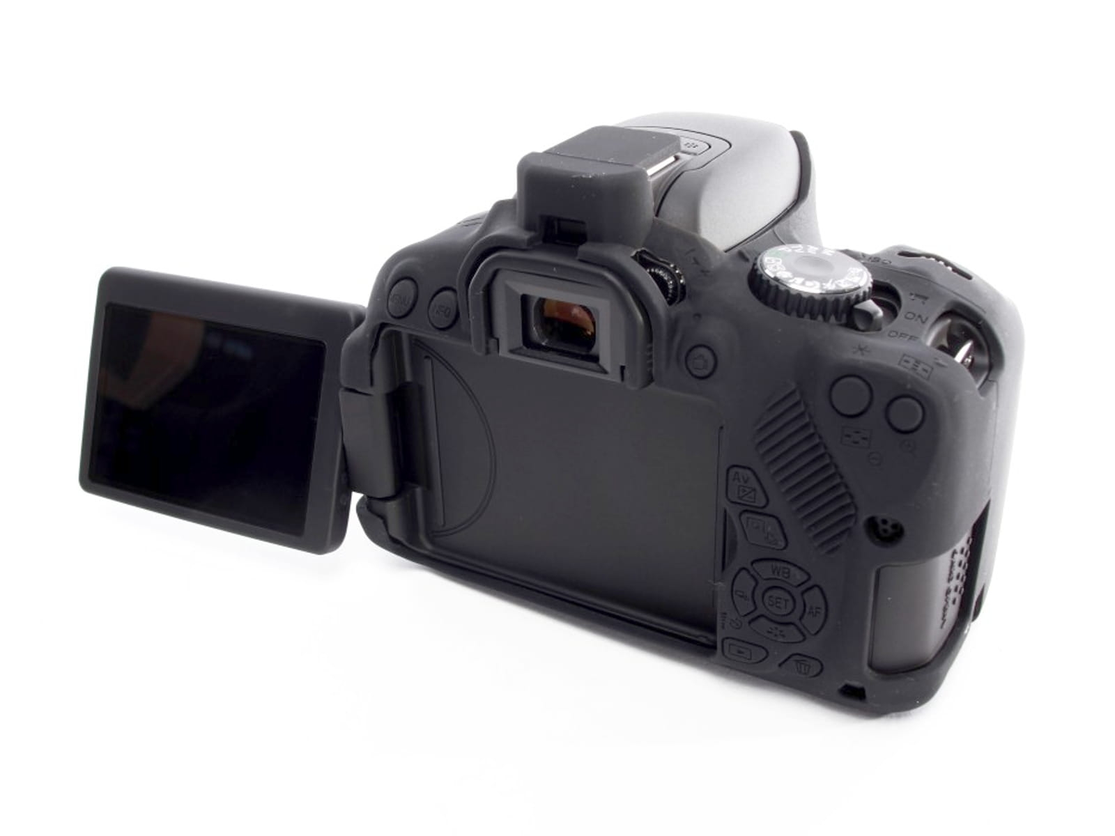 easyCover silikonowa osłona na body aparatu Canon EOS 650D / 700D / T4i / T5i - czarna