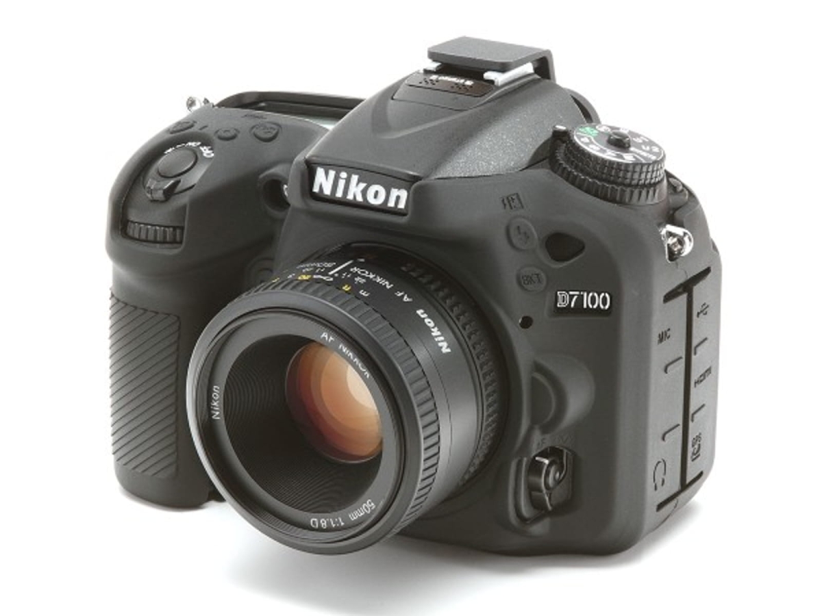 easyCover silikonowa osłona na body aparatu Nikon D7100 / D7200 - czarna
