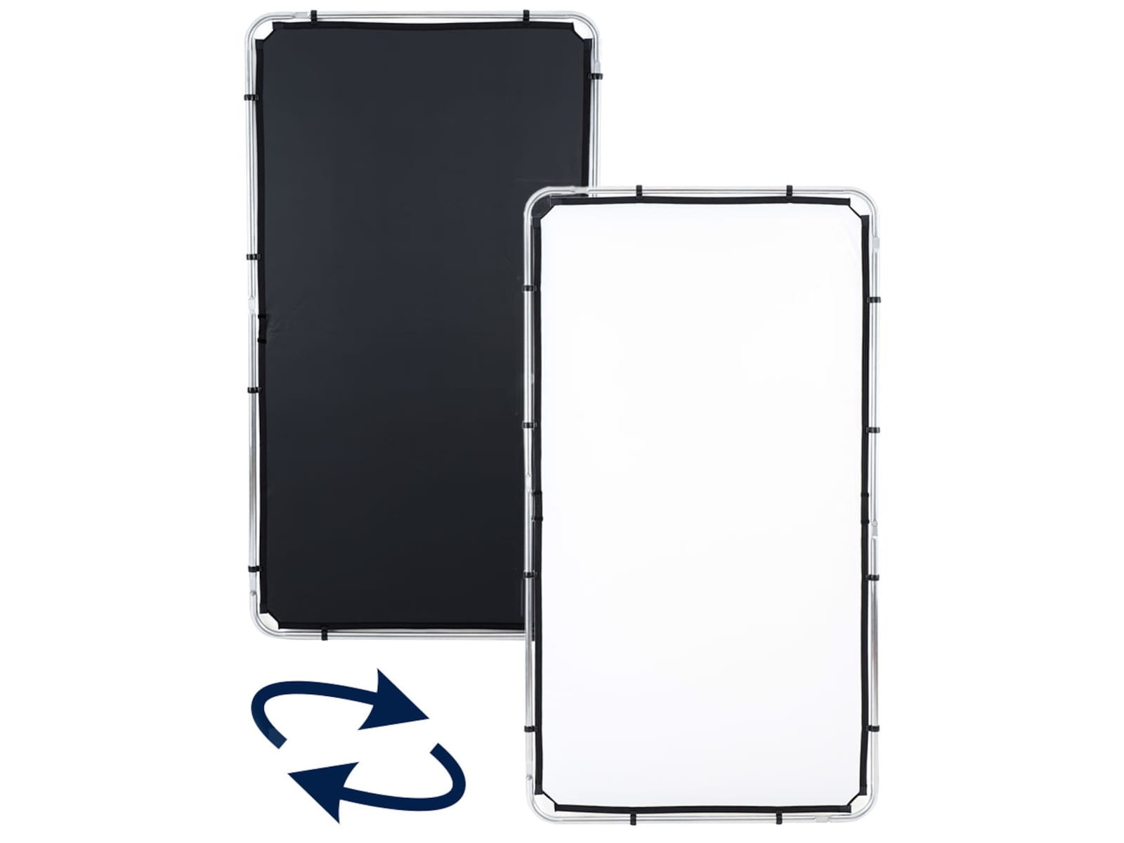 Ekran Black / White do systemu Lastolite Skylite Rapid 1.1 x 2 m