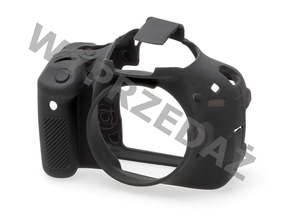 easyCover silikonowa osłona na body aparatu Canon EOS 600D / T3i - czarna