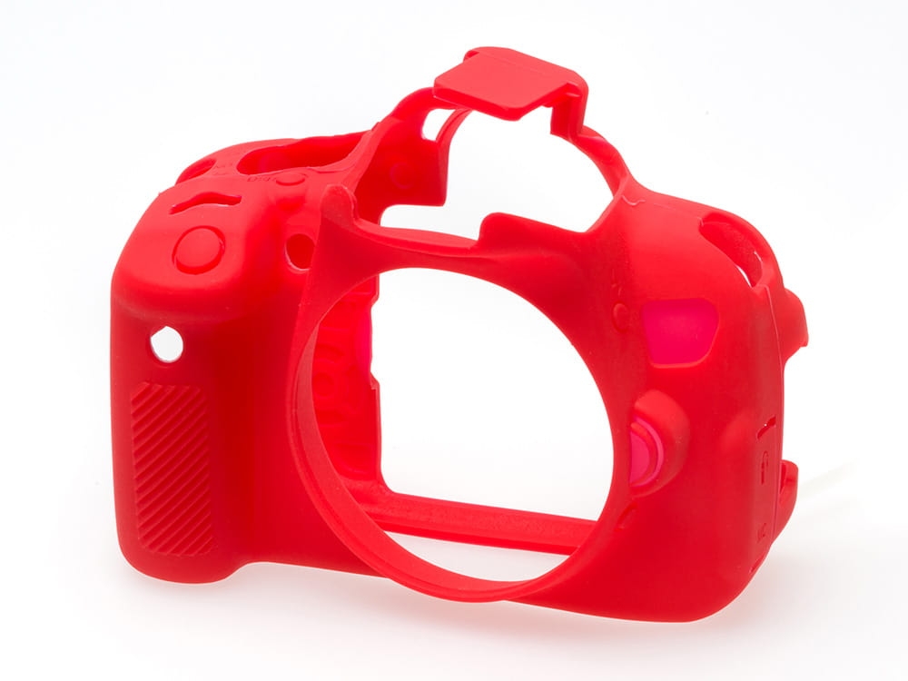 easyCover silikonowa osłona na body aparatu Canon EOS 650D / 700D / T4i / T5i - czerwona