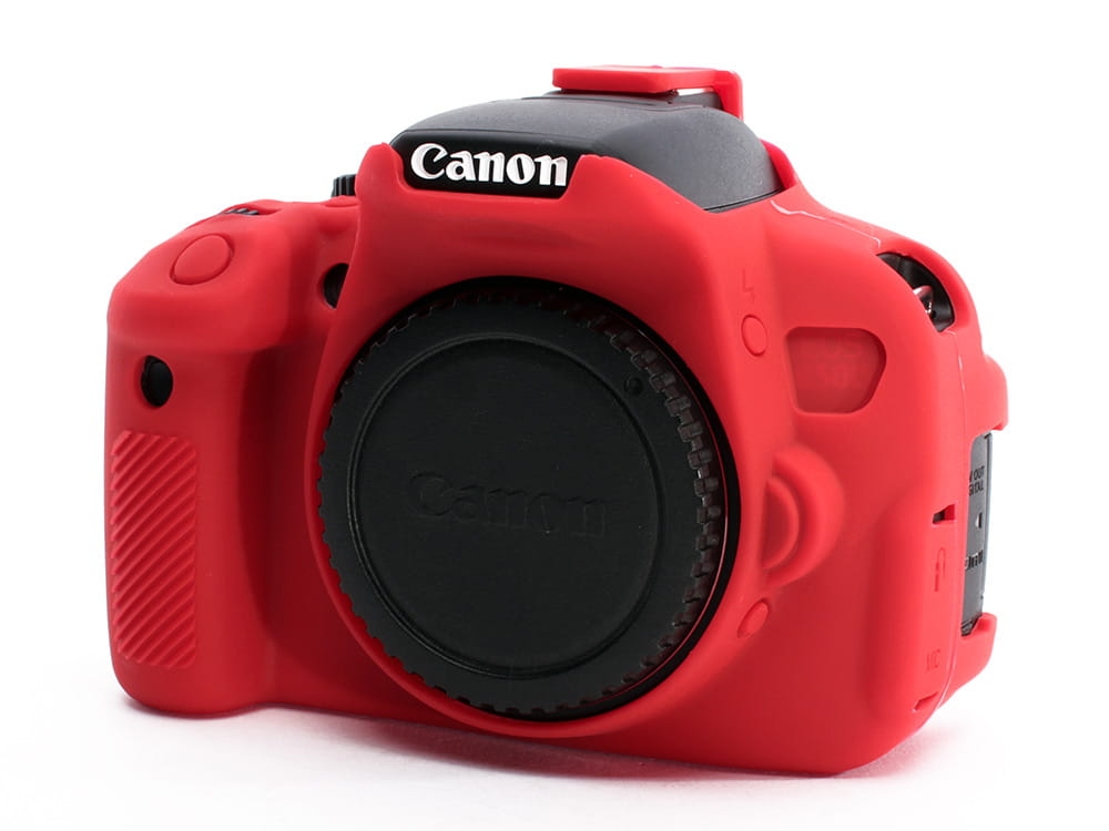 easyCover silikonowa osłona na body aparatu Canon EOS 650D / 700D / T4i / T5i - czerwona