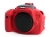easyCover silikonowa osłona na body aparatu Canon EOS 650D / 700D / T4i / T5i - czerwona