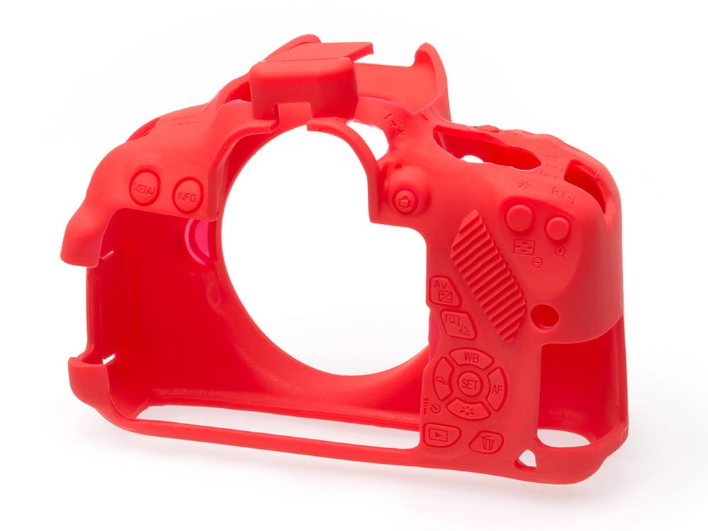 easyCover silikonowa osłona na body aparatu Canon EOS 650D / 700D / T4i / T5i - czerwona