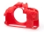 easyCover silikonowa osłona na body aparatu Canon EOS 650D / 700D / T4i / T5i - czerwona