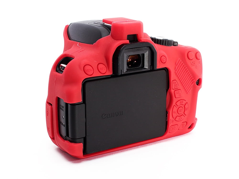 easyCover silikonowa osłona na body aparatu Canon EOS 650D / 700D / T4i / T5i - czerwona