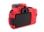 easyCover silikonowa osłona na body aparatu Canon EOS 650D / 700D / T4i / T5i - czerwona