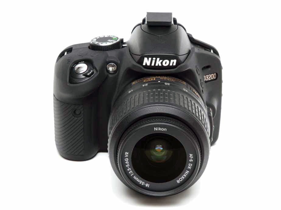 easyCover silikonowa osłona na body aparatu Nikon D3200 - czarna