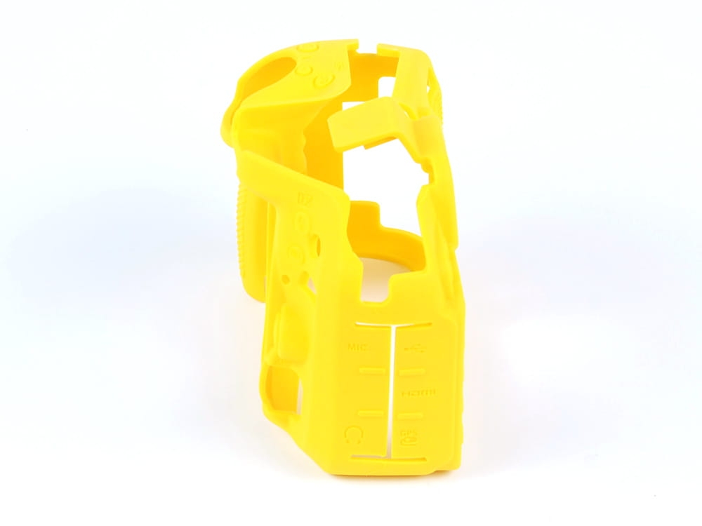 easyCover silikonowa osłona na body aparatu Nikon D7100 / D7200 - żółta