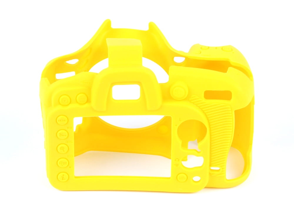 easyCover silikonowa osłona na body aparatu Nikon D7100 / D7200 - żółta