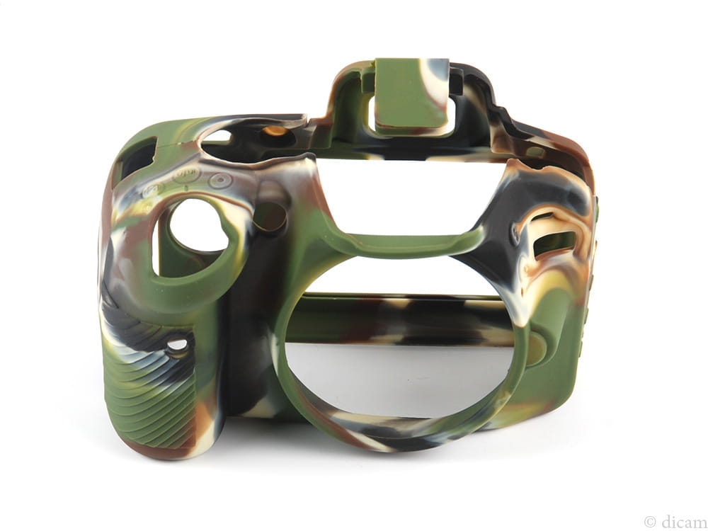 easyCover silikonowa osłona na body aparatu Nikon D3200 - camouflage