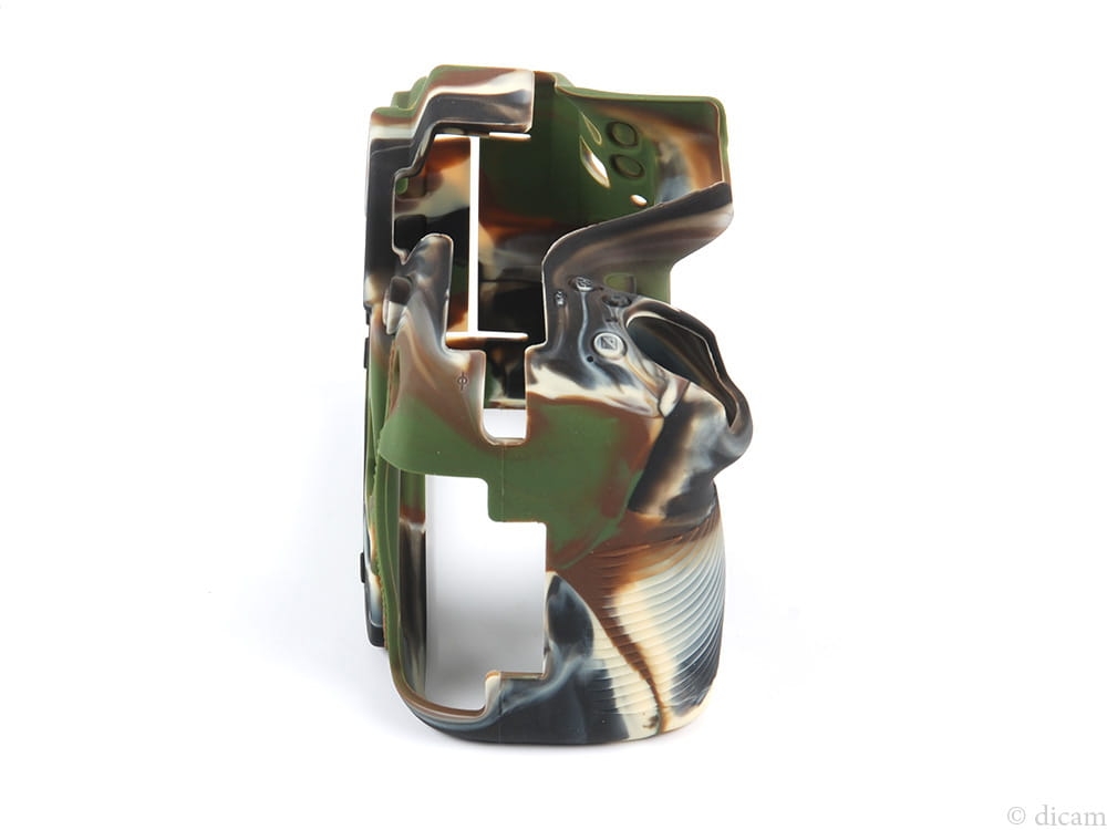 easyCover silikonowa osłona na body aparatu Nikon D7100 / D7200 - kamuflaż