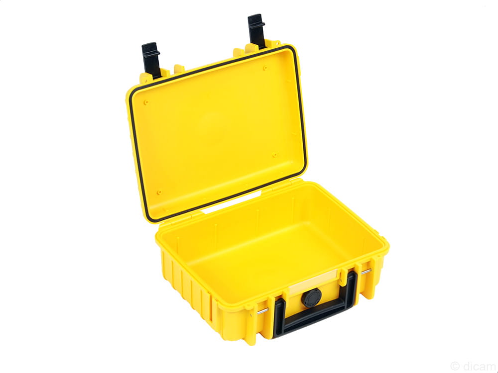 Walizka B&amp;W outdoor.cases typ 1000 SI żólta