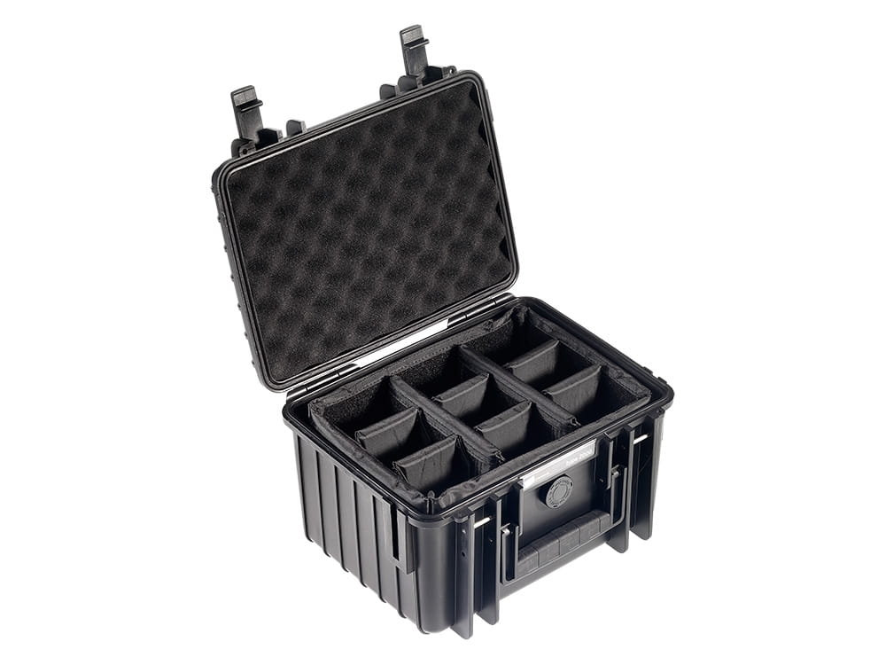 Walizka B&amp;W outdoor.cases typ 2000 RPD czarna