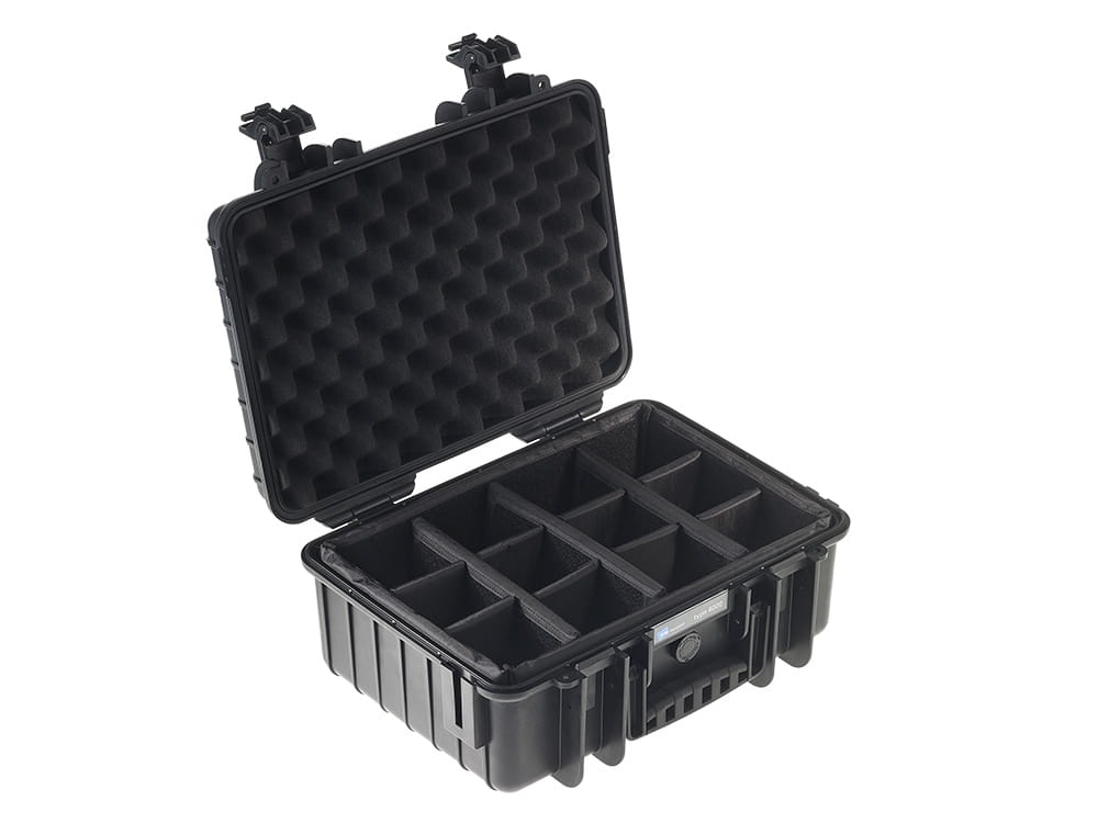 Walizka B&amp;W outdoor.cases typ 4000 RPD czarna