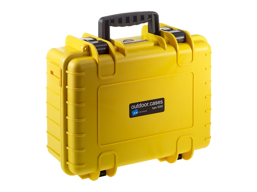 Walizka B&amp;W outdoor.cases typ 4000 RPD żólta