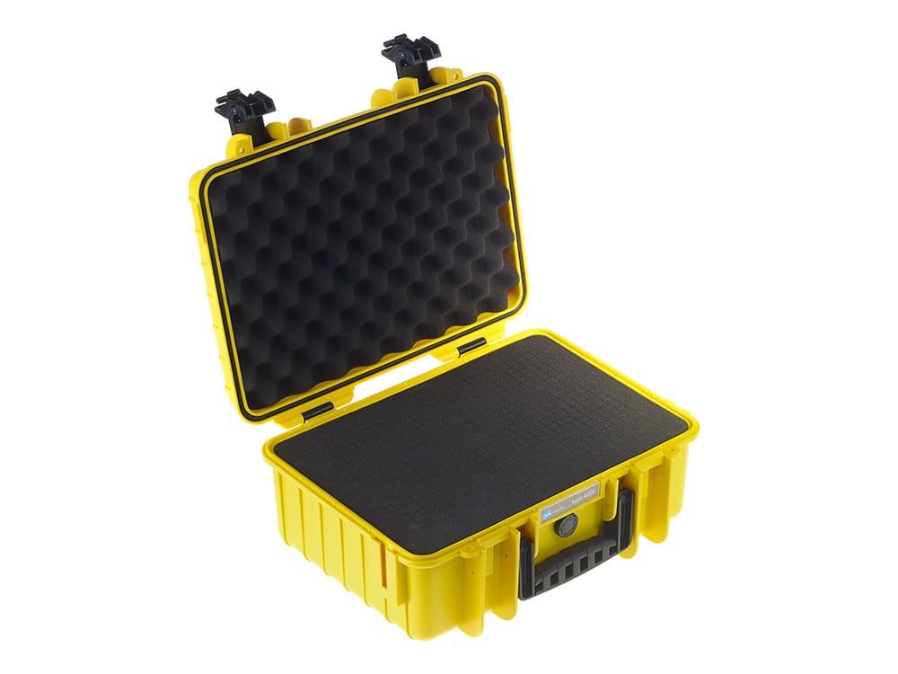 Walizka B&amp;W outdoor.cases typ 4000 SI żólta