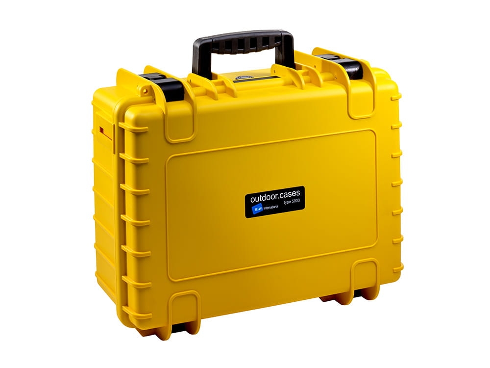 Walizka B&amp;W outdoor.cases typ 5000 RPD żólta