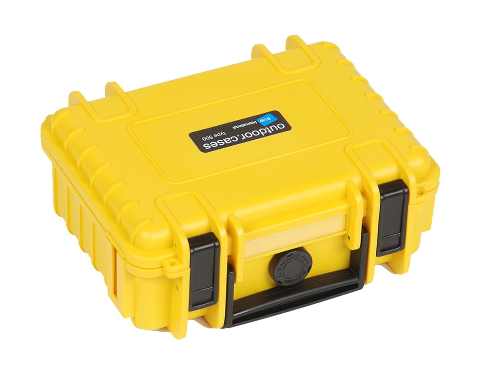 Walizka B&amp;W outdoor.cases typ 500 SI żółta