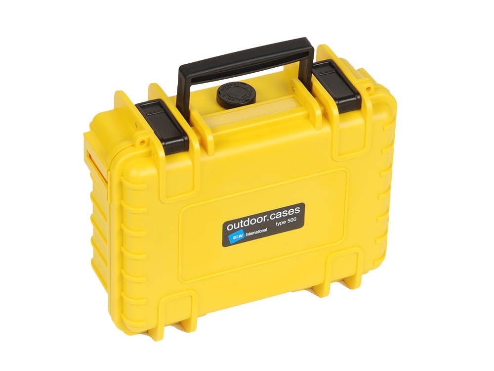 Walizka B&amp;W outdoor.cases typ 500 SI żółta
