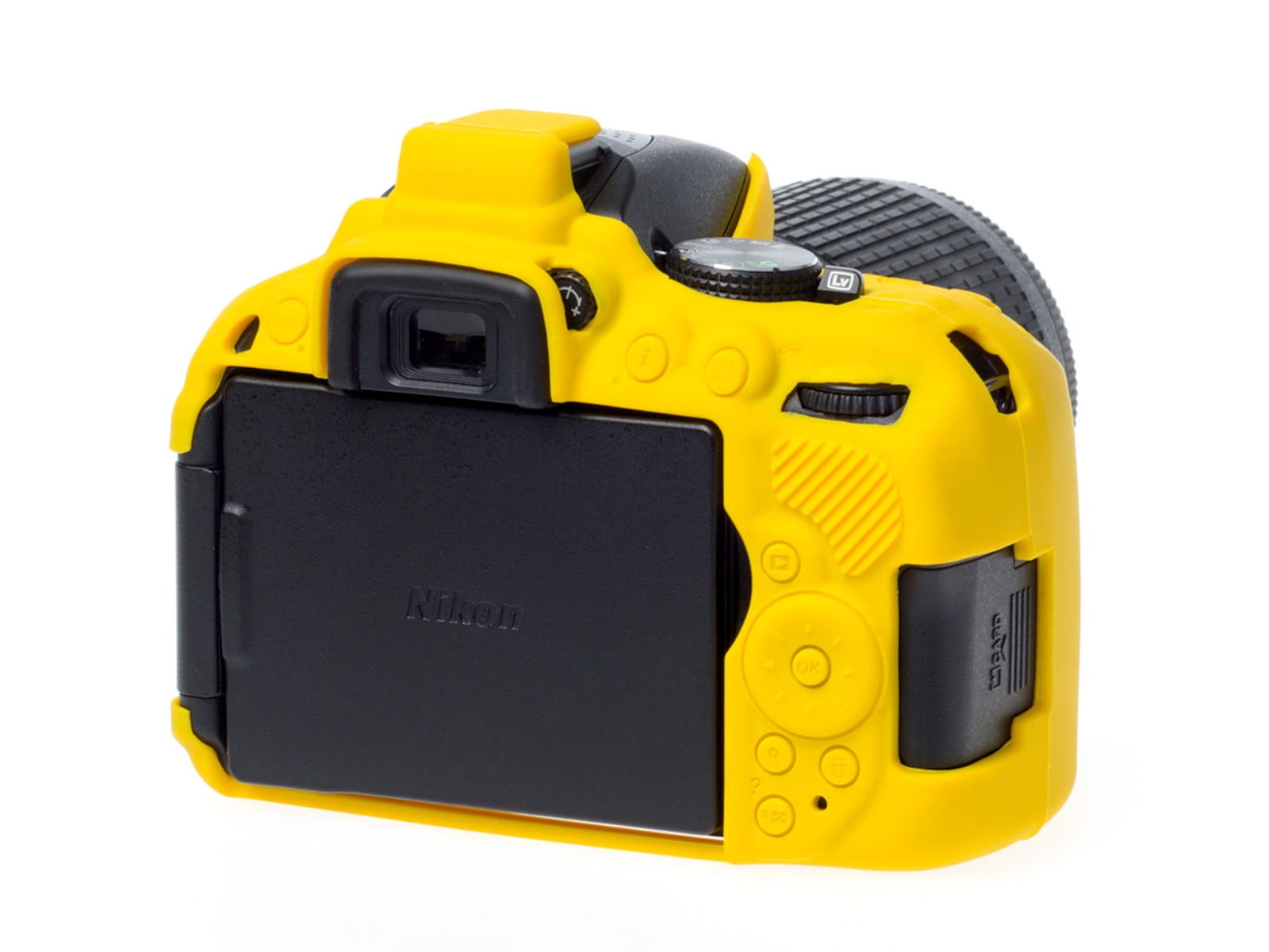 easyCover silikonowa osłona na body aparatu Nikon D5300 - żółta