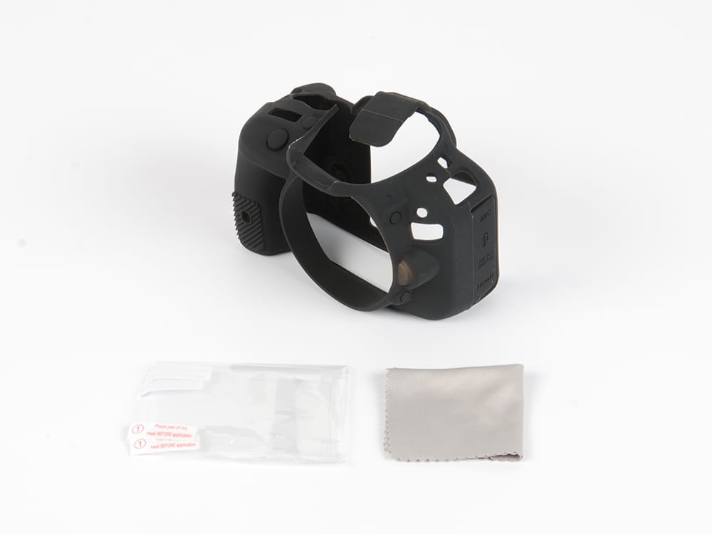 easyCover silikonowa osłona na body aparatu Canon EOS 100D - czarna