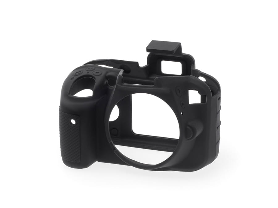 easyCover silikonowa osłona na body aparatu Nikon D3300 / D3400 - czarna