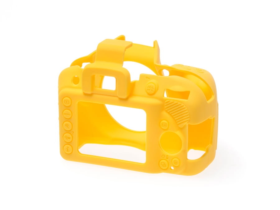 easyCover silikonowa osłona na body aparatu Nikon D3300 / D3400 - żółta